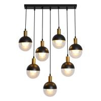 ราคา neolight - โคมไฟโถงต่างระดับ สไตล์ลอฟท์ รุ่น-8870-7-แถมหลอดไฟ LED VINTAGE แสงเหลืองให้ครบชุด-พร้อมส่งจากไทย (3294089209)