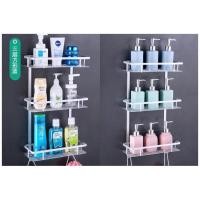 ราคา ชั้นวางของในห้องน้ำ ชั้นวางของสแตนเลสในห้องน้ำ ชั้นวางของอเนกประสงค์ 1ชั้น 2ชั้น 3ชั้น ทรงสี่เหลี่ยม (2487309435)