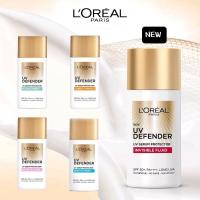 ราคา แท้ [2 แถม 2] ลอรีอัล ปารีส ยูวี ดีเฟนเดอร์ SPF 50+ PA++++ 50 มล. เซรั่ม กันแดด L'Oréal Paris UV Defender (15317751623)