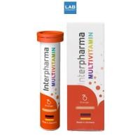 ราคา [ ซื้อ 1 แถม 1*] Interpharma Multivitamin Orange 20s - วิตามินรวม รูปแบบเม็ดฟู่ละลายน้ำ 1 หลอด บรรจุ 20 เม็ด (1550540307)