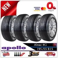ราคา 195/55R15 Apollo Alnac4G |2,4 เส้น| *ปี2022,2023*-ส่งฟรี- ผ่อน0% ยางใหม่/ยางอะพอลโล่ (4514666287)