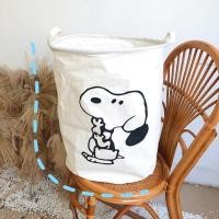 ราคา (พร้อมส่ง) ตะกร้าผ้า snoopy ลายน่ารักมาก ใส่ของได้เยอะ! (4071239851)