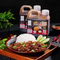 ราคา ป้าวัลย์ซอสผัดกะเพราสูตรพริกแห้ง เผ็ดเข้มข้น (แบบแกลลอน) ขนาด 1000 กรัม เครื่องปรุงครบจบในขวดเดียว ผัดได้ 40-50 จาน (20201535241)