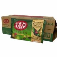 ราคา KITKAT GREEN TEA รสชาเขียว!! ห่อสีเขียว 1ลัง/12ห่อ ราคาส่ง ยกกล่อง สินค้านำเข้าจากญี่ปุ่น สินค้าพร้อมส่ง!! (3843684498)