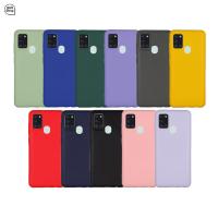 ราคา เคส Samsung Galaxy A21s SM-A217F/DS ซัมซุง เอ21เอส เคสซิลิโคนนิ่ม กันกล้อง สีพาสเทล TPU หนา (4838477296)
