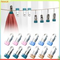 ราคา <Newcat> คลิปหนีบตากผ้า กันลื่น สีสดใส สําหรับตากผ้า 10 ชิ้น (22002176347)