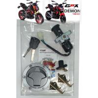 ราคา สวิทช์กุญแจชุดใหญ่ (มีฝาถัง+ล็อคเบาะ) GPX เดม่อน150GN (GN150) ครบทั้งคัน แท้GPX(DEMG) (12382816310)