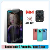 ราคา 3-In-1 ฟิล์มกระจกนิรภัย + เลนส์ สำหรับ Xiaomi Redmi note9 note9s note 9pro (4937828172)
