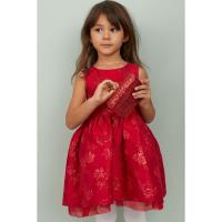 ราคา H&M Brocade Dress With Tulle เดรสเด็กหญิง สีแดง (4846514461)