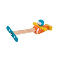 ราคา PlanToys ของเล่นไม้ เสริมพัฒนาการ Spin N Fly Airplane ของเล่นไม้เครื่องบิน (1179747872)