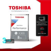 ราคา Toshiba PC HDD (8TB) TSB INT 3.5" 8TB (X300) PC 7200rpm256MB SATA (RB) สายเกมส์ / Graphic Adobe etc. Internal Harddisk (6742430796)