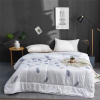 ราคา ผ้าห่มใยไหม❣️ผ้านวมขนเป็ด❣️ขนาด7ฟุต (2296433671)