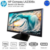 ราคา จอคอมพิวเตอร์23นิ้วFullHDแบรนด์เนมราคาถูก HP CompaqLA2306X จอคอมมือสองสภาพดีเกรด A (23871804310)