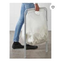 ราคา IKEA แบรนด์แท้ถูกชัวร์ JALL ตะกร้าผ้า หิ้วได้ ตะกร้าผ้าสีขาว ตะกร้าผ้าพับได้ ตะกร้า JÄLL แยลล์ (995328107)