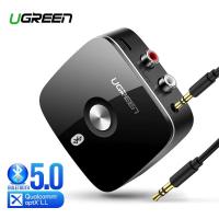 ราคา Ugreen อะแดปเตอร์รับสัญญาณบลูทูธไร้สาย RCA 5.0 aptX 3.5 มม. (2424163627)