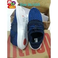 ราคา ฟิตฟลอป Fitflop - รุ่นใหม่ รองเท้าเพื่อสุขภาพใส่ลำลอง รุ่น STRIPKNIT LACE UP SNEAKER Size 36,/US5 (7512761853)