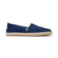 ราคา TOMS รองเท้าลำลองผู้หญิง แบบสลิปออน (Slip on) รุ่น Rope Sole Alpargata Navy Slubby (Z) รองเท้าลิขสิทธิ์แท้ (8160445273)