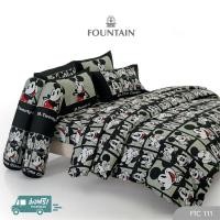 ราคา Fountain Mickey Mouse FTC111 ลิขสิทธิ์แท้ มิกกี้เมาส์ ชุดเครื่องนอนฟาวน์เทน ผ้าปูที่นอน ผ้าห่มนวม (17219730478)
