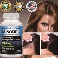 ราคา Minoxidil 5%, 1000mg Hair Growth Supplement, ส่งเสริมการงอกของเส้นผม, ป้องกันผมร่วง, 60/120 แคปซูล (19566335958)