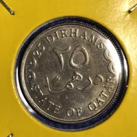 ราคา No.15418 ปี2006 กาตาร์ 25 DIRHAMS เหรียญสะสม เหรียญต่างประเทศ เหรียญเก่า หายาก ราคาถูก (19213242225)