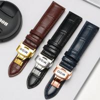 ราคา 7/29☆Mido Berencelli M8600 สายนาฬิกาข้อมือหนังแท้ 15 20 มม. สําหรับผู้ชาย และผู้หญิง (22275316858)