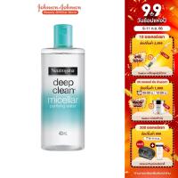 ราคา นูโทรจีนา เช็ดเครื่องสำอาง ดีพ คลีน ไมเซล่า เพียวริฟายอิ้ง วอเทอร์ 400 มล. Neutrogena Deep Clean Micellar Purifying Water 400 ml (1058793953)