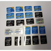 ราคา [Super fine metal sticker] Original Intel intel CPU CORE label 12345 generation i3i5i7 sticker laptop label (13102342871)
