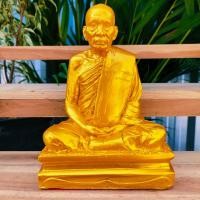 ราคา หลวงพ่อพัฒน์ ปุญญกาโม วัดห้วยด้วน หน้าตัก5นิ้ว สีน้ำทอง สุดยอดพระเกจิอาจารย์ลูกศิษย์หลวงพ่อเดิมวัดหนองโพ (23730455698)