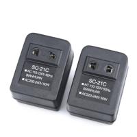 ราคา หม้อแปลง Step Down US AC 220 V to 110V 50W DC อแดปเตอร์ ตัวจ่ายไฟ ลดไฟ ไฟฟ้า แปลงไฟ หม้อแปลงไฟ เครื่องใช้ไฟฟ้า ไฟ (8228413947)