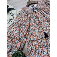 ราคา ชุดกระโปรงลายดอก free size (16794948793)