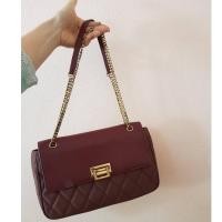 ราคา กระเป๋าคล้องแขน CHARLES & KEITH ชาร์แอนท์คริส สีแดง มือสอง (13580175523)
