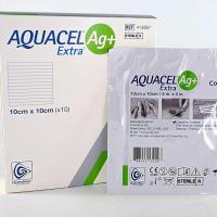 ราคา Aquacel ag+ extra ขนาด 10 cm x 10 cm แปะที่แผลหรือใส่ที่แผล ใช้ดูดซับน้ำเหลือง (ราคาต่อ1แผ่น) (15682175310)