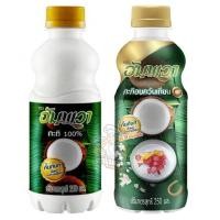 ราคา กะทิขวด100% 250มล. อัมพวา คั้นสดตั้งแต่กะเทาะเปลือก บรรจุแบบปลอดเชื้อในขวดกันรังสียูวี เพื่อความขาวข้นหอมมันแบบธรรมชาติ (6837332088)