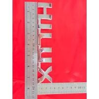 ราคา logo HILUX + VIGO ชุปโครเมี่ยม โลโก้ HILUX + VIGO ติด TOYOTA Chrome 2 ชิ้น โลโก้ชุปอย่างดี เกรดห้าง (รับประกัน 6 เดือน) (21540049277)