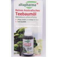 ราคา ทีทรีออยล์ น้ำมันบริสุทธิ์ 100% (Tea Tree Oil) รักษาสิว หน้าใสไร้สิว altapharma Pure Australian Tea Tree Oil ขนาด 30 ml (6104066834)