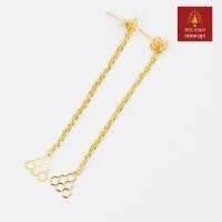 ราคา MTSGOLD ต่างหู 1 สลึง แป้นระย้าเกลียวเมษาหกเหลี่ยม (9670906936)