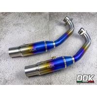 ราคา [ถูกสุด] คอไทเทเนี่ยมแท้ XMAX 300 สวมปลายท่อคอ 2 นิ้ว (11868743450)