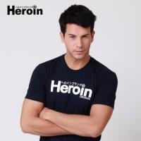 ราคา ราคาระเบิดค่าของเงินHeroin เสื้อยืดสีกรมท่า รุ่น OriginalS-3XLS-3XL (20752970588)