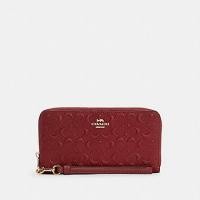 ราคา #COACH LONG ZIP AROUND WALLET IN SIGNATURE LEATHER (COACH C7360) กระเป๋าตังค์ ใบยาว รุ่นใหม่ (16568669011)