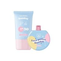 ราคา LOVEPOTION SUNDAY TONEUP เลิฟโพชั่น ซันเดย์วิตามินโทนอัพ SPF30 PA+++ แบบหลอดและซอง (20139084305)