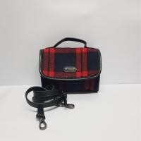 ราคา กระเป๋ามือสอง - SHOOPEN กระเป๋าสะพายข้าง ครอสบอดี้ ผ้าทวิต ลายสก๊อตน้ำเงิน แดง (5163919661)