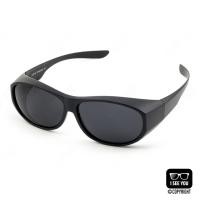 ราคา แว่นครอบกันแดดแบบสวมทับแว่นสายตา CU2 Fit Over Polarized 018 Black/Gray (78759950)