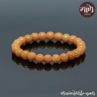 ราคา หินหยกน้ำผึ้งแท้ 100% Honey Jade ขนาด 8 มิล เจ้าแห่งหินมีค่า เสริมความมั่งคั่งร่ำรวย หยกน้ำผึ้ง หินสีเหลืองส้ม (2306206436)