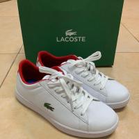 ราคา รองเท้าผ้าใบสีขาว Lacoste แท้ (1731206743)