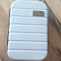 ราคา Laura Mercier Makeup Brush Bag # White ของแท้ 100% (1557581987)