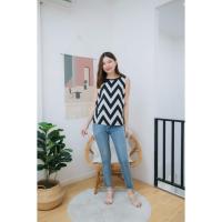 ราคา Mommade-เสื้อให้นม ชุดให้นม zigzag top tank ko (18560958170)