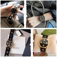 ราคา ⌚️Gucci G Timeless สายลายผึ้ง + ดาว (22350617541)