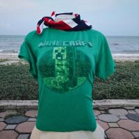 ราคา 88 วินเทจ เสื้อยืดวินเทจ มายคราฟ size : 19” x 23", Minecraft ® (4717737337)