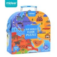 ราคา จิ๊กซอร์แผนที่โลก Mideer (7789198839)