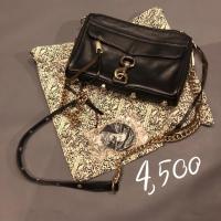 ราคา Rebecca minkoff กระเป๋าสีดำใช้งานง่าย (1386112730)